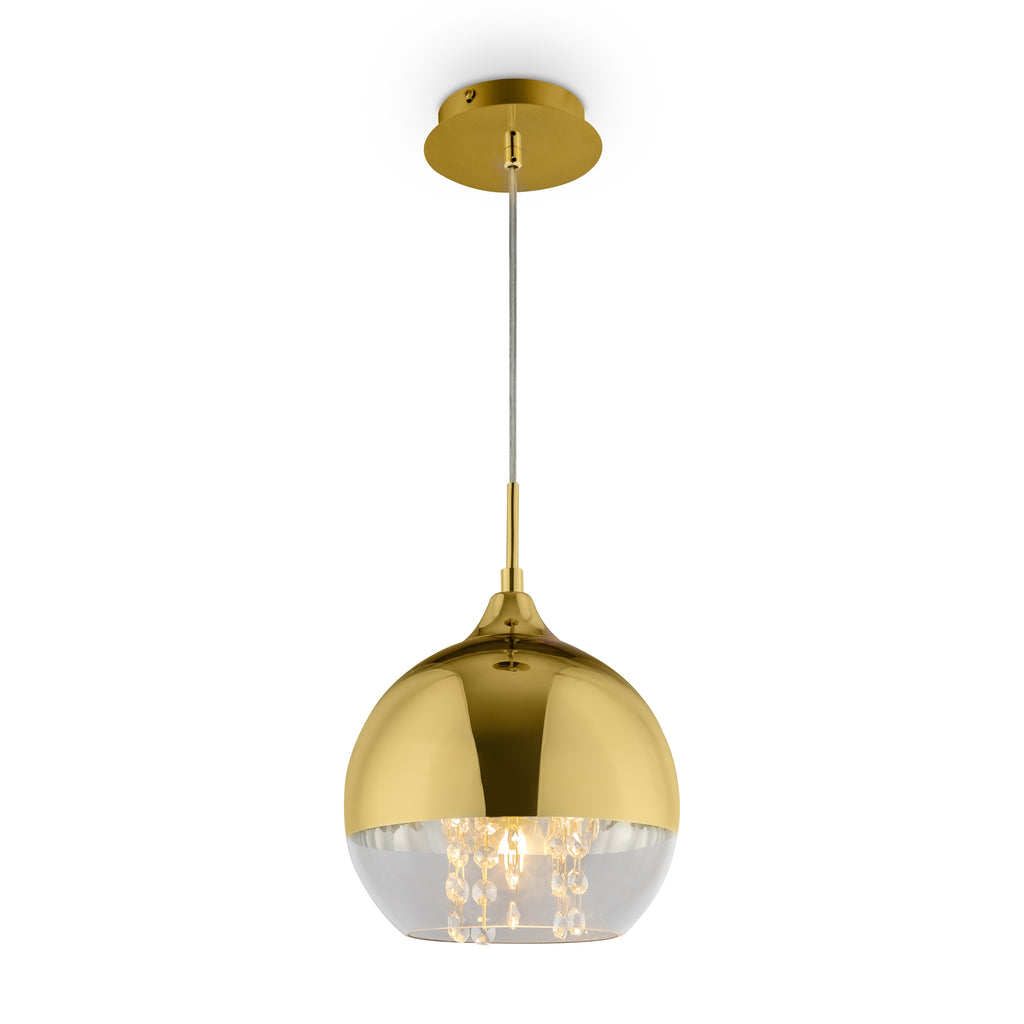 Lampa wisząca Maytoni Fermi IP20 1xE27 P140-PL-110-1-G | Złoto