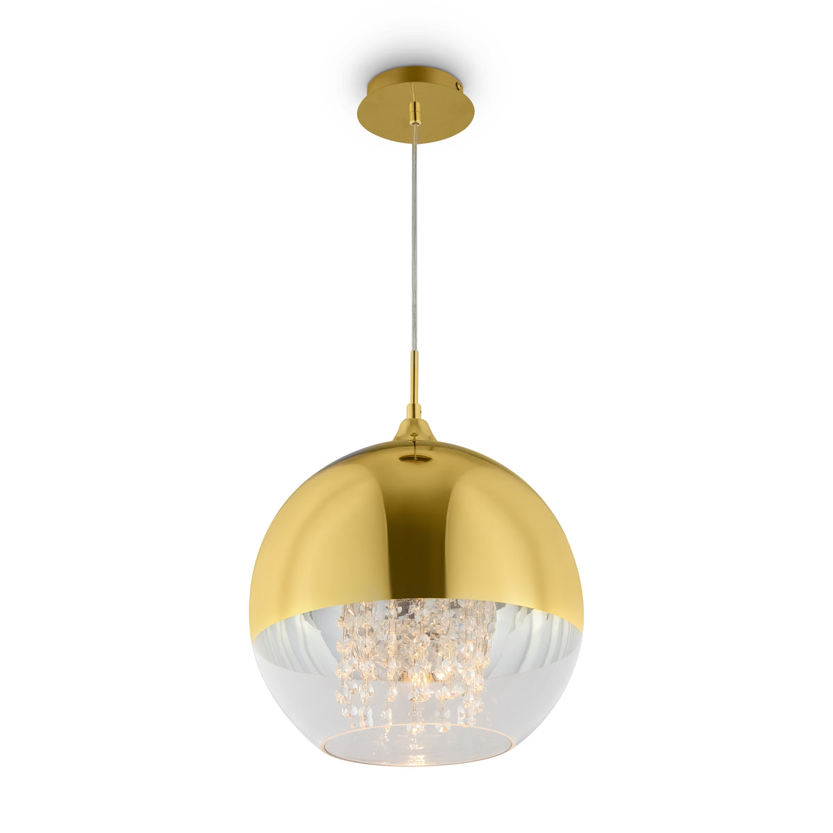 Lampa wisząca Maytoni Fermi IP20 1xE27 P140-PL-170-1-G | Złoto