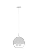 Lampa wisząca Maytoni Fermi IP20 1xE27 P140-PL-170-1-G | Złoto
