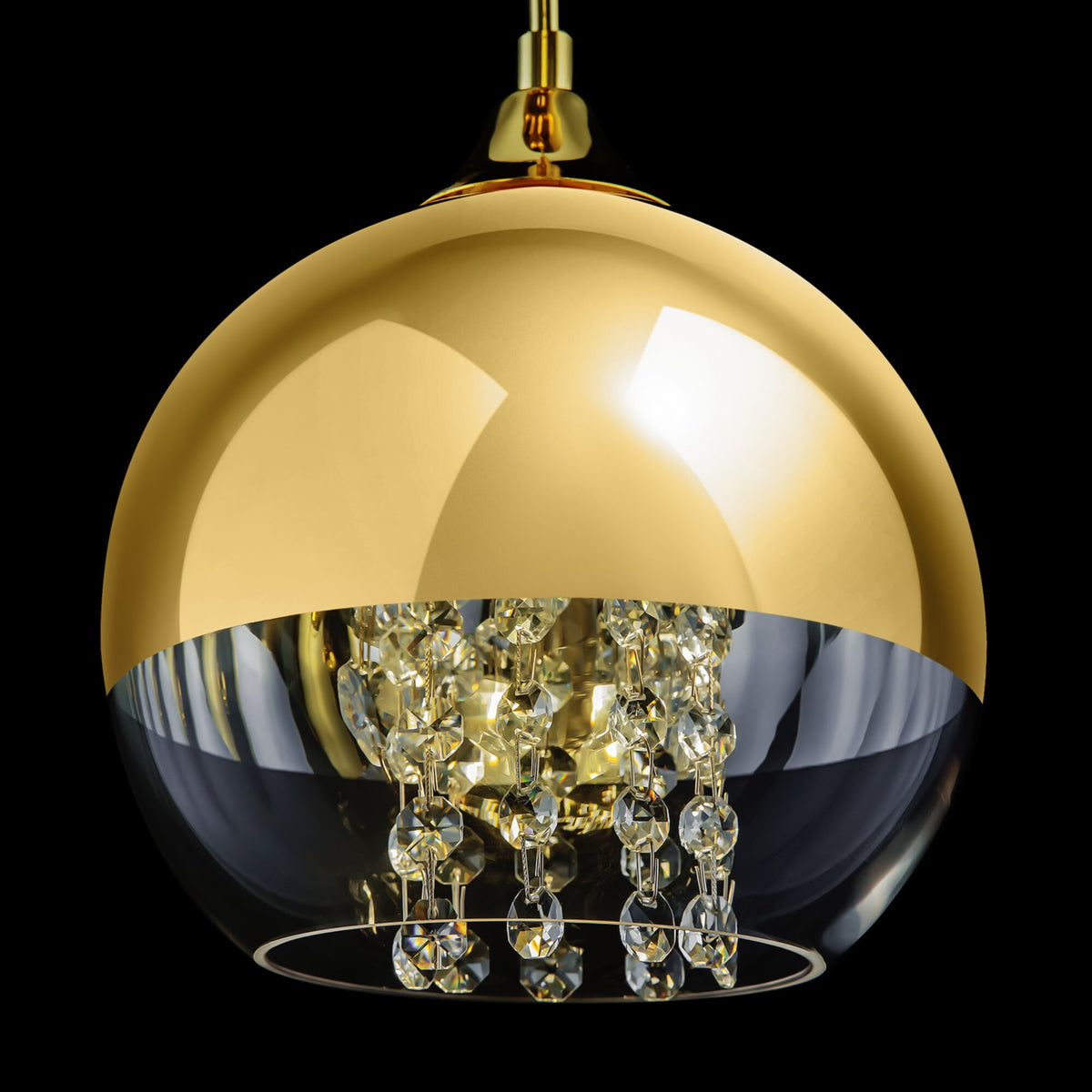 Lampa wisząca Maytoni Fermi IP20 5xE27 P140-PL-170-5-G | Złoto