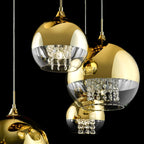 Lampa wisząca Maytoni Fermi IP20 5xE27 P140-PL-170-5-G | Złoto