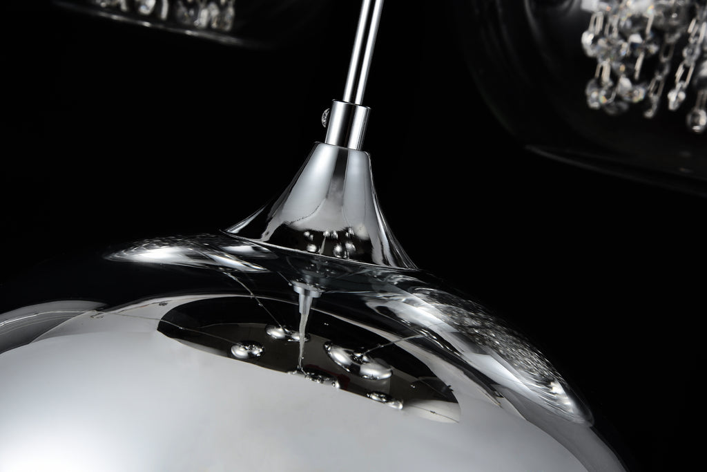 Lampa wisząca Maytoni Fermi IP20 5xE27 P140-PL-170-5-N | Nikiel