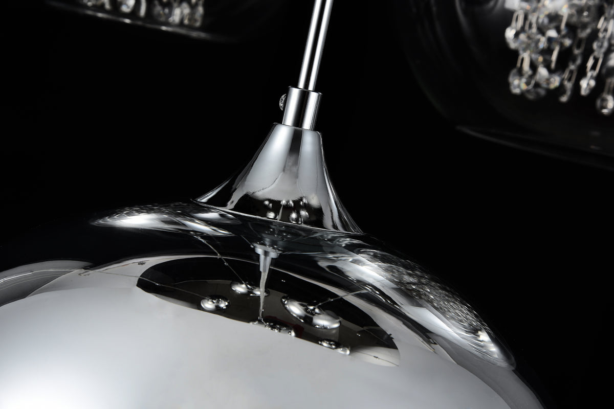 Lampa wisząca Maytoni Fermi IP20 5xE27 P140-PL-170-5-N | Nikiel