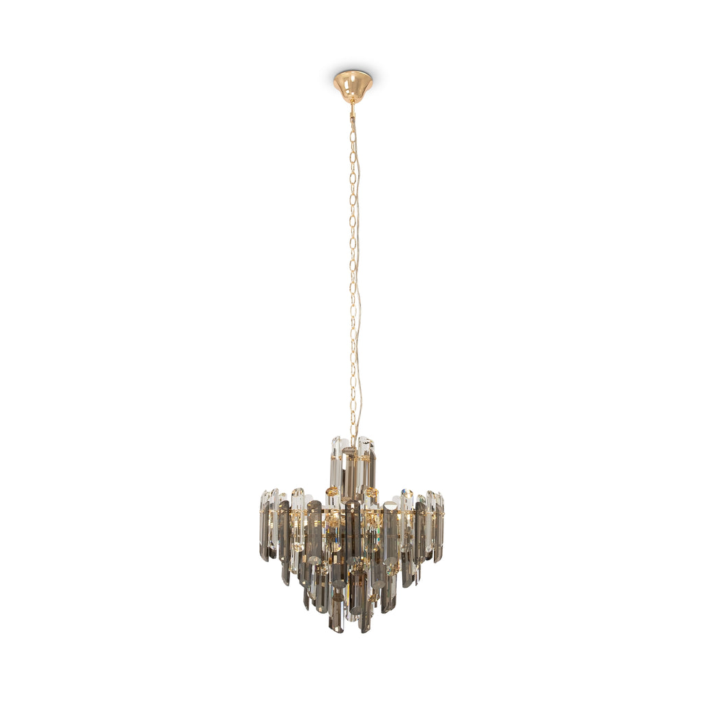 Lampa wisząca Maytoni Flare IP20 6xE14 DIA200PL-06G | Złoto