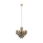 Lampa wisząca Maytoni Flare IP20 6xE14 DIA200PL-06G | Złoto