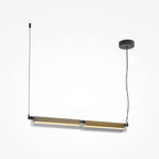 Lampa wisząca Maytoni Flat IP20 x MOD296PL-L20BS3K | Czarny i mosiądz
