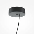 Lampa wisząca Maytoni Flat IP20 x MOD296PL-L20BS3K | Czarny i mosiądz