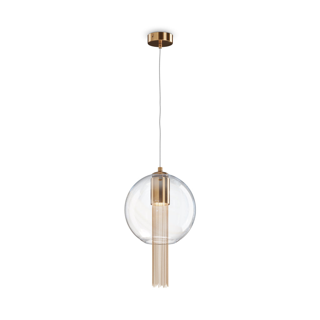Lampa wisząca Maytoni Flusso IP20 1xGU10 P095PL-01BZ1 | Brązowy