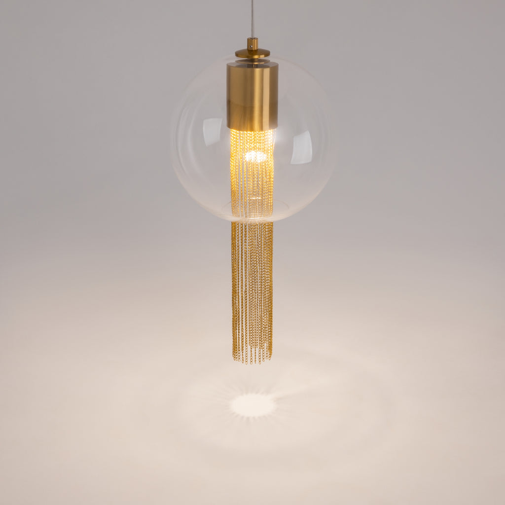Lampa wisząca Maytoni Flusso IP20 1xGU10 P095PL-01BZ1 | Brązowy