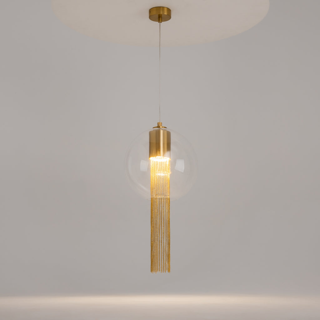 Lampa wisząca Maytoni Flusso IP20 1xGU10 P095PL-01BZ1 | Brązowy