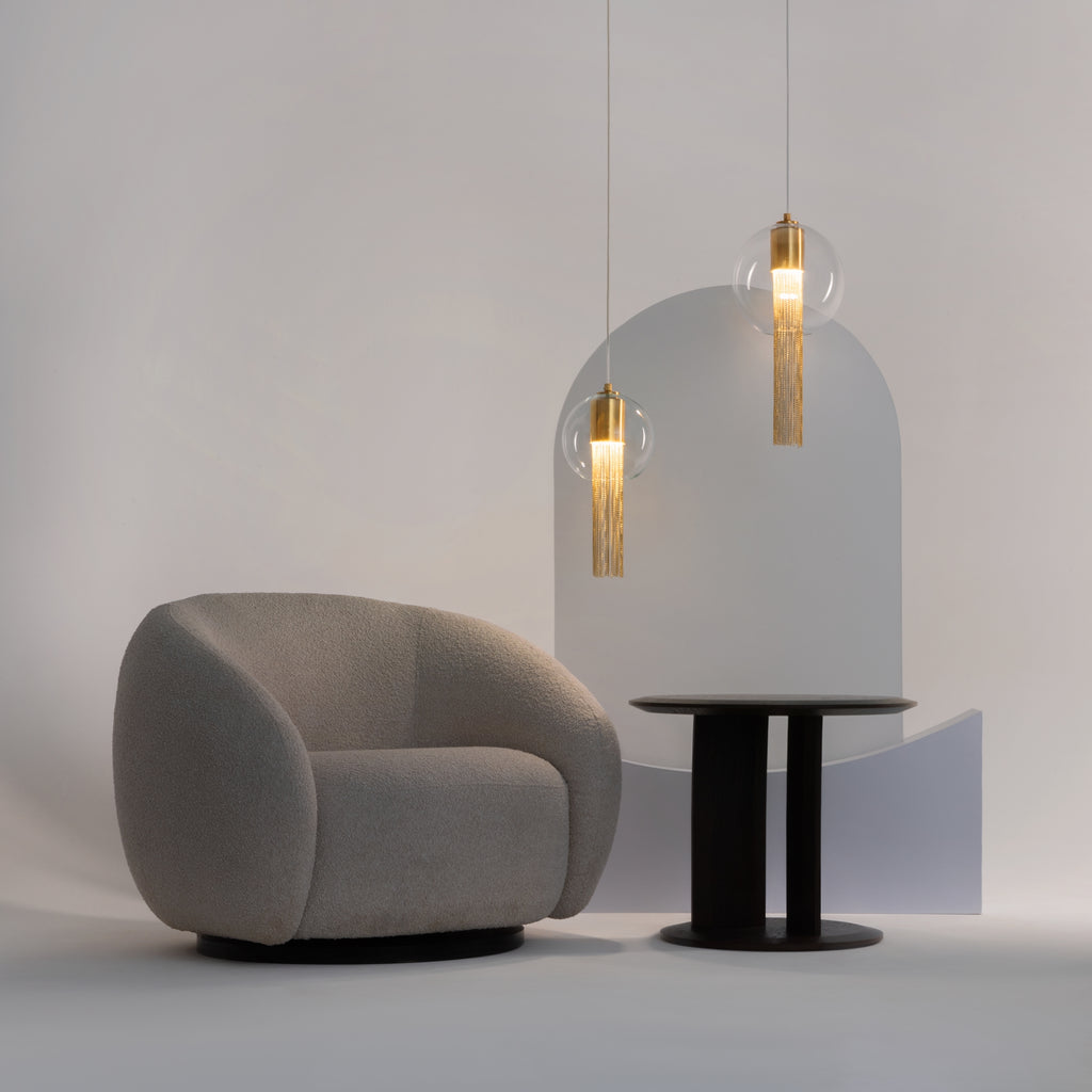Lampa wisząca Maytoni Flusso IP20 1xGU10 P095PL-01BZ1 | Brązowy