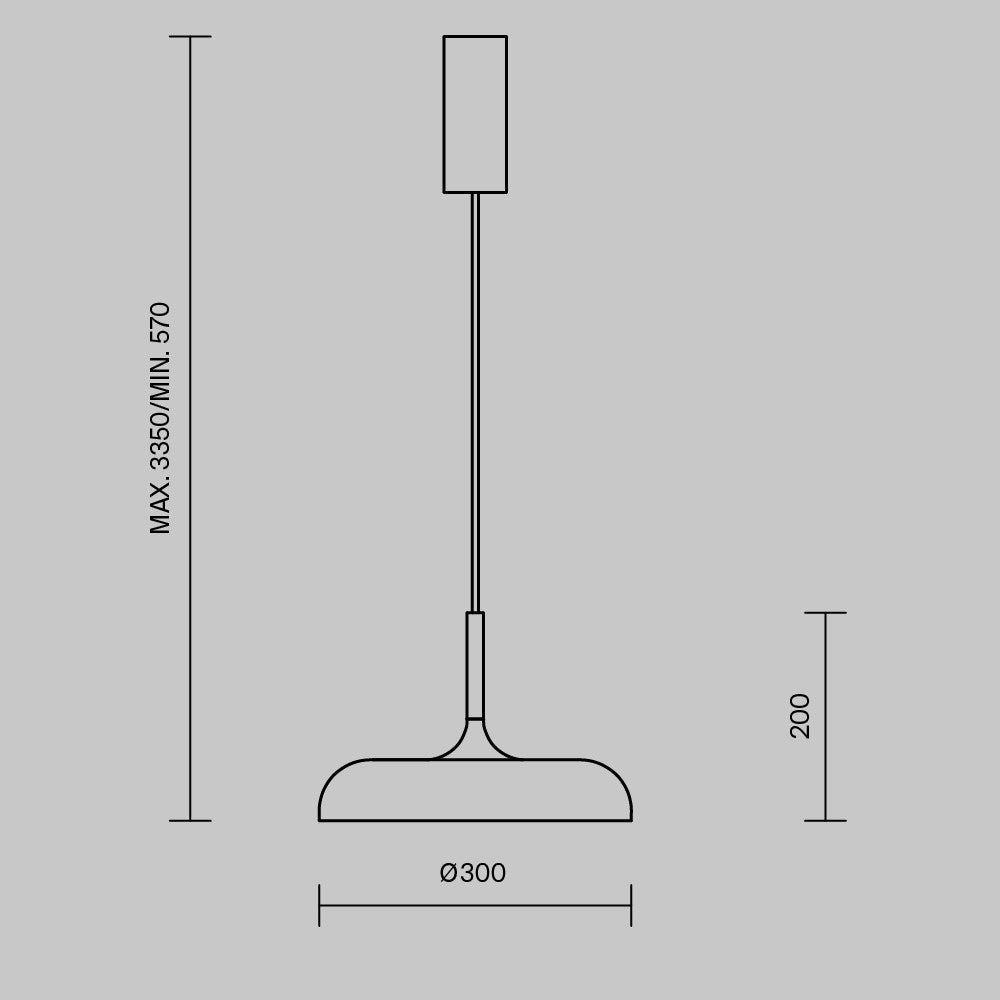 Lampa wisząca Maytoni Gerhard IP20 x MOD189PL-L12B3K1 | Czarny