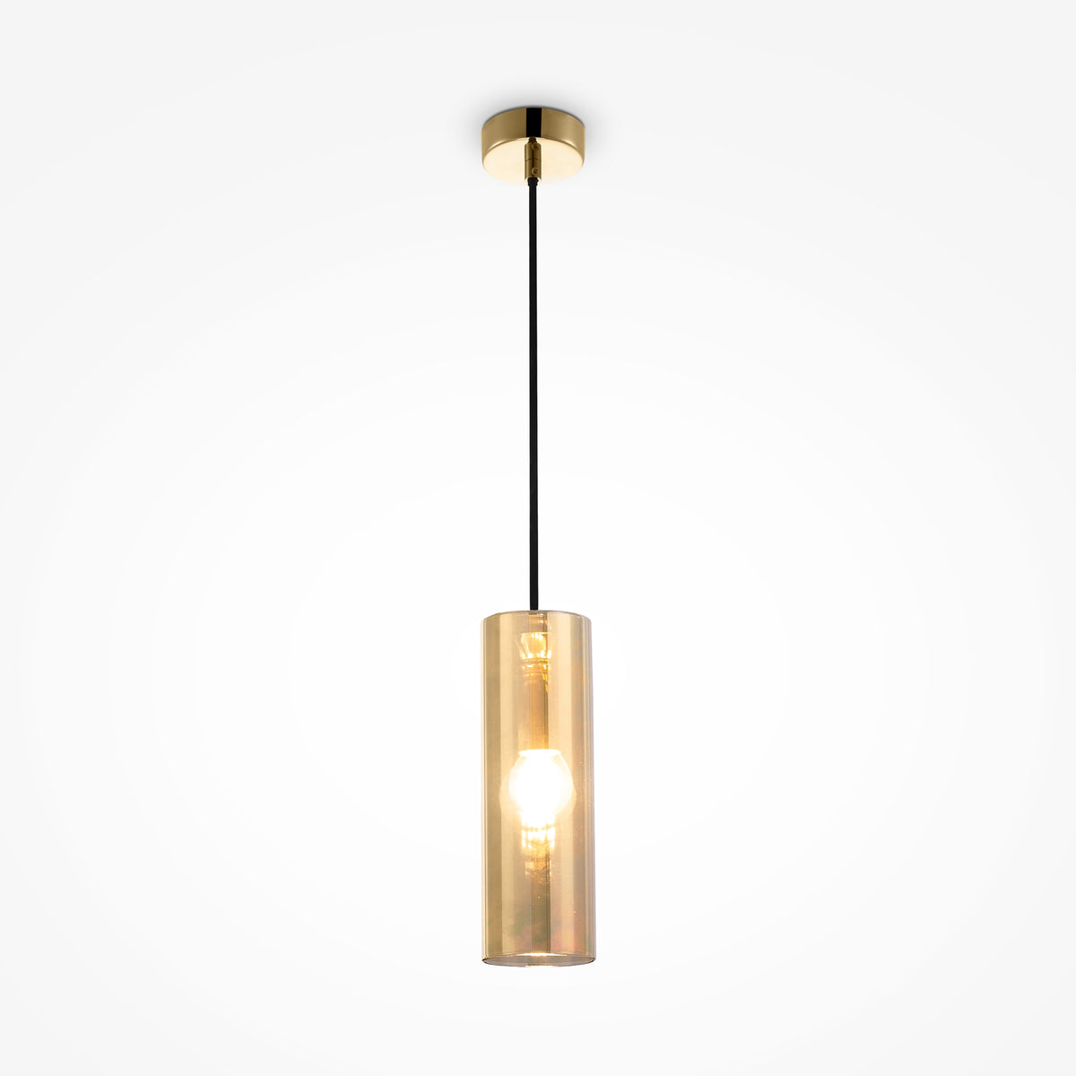 Lampa wisząca Maytoni Gioia IP20 1xE14 P011PL-01G | Złoto