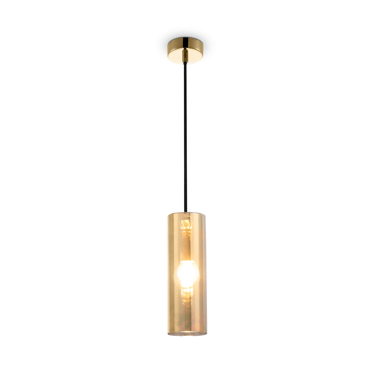 Lampa wisząca Maytoni Gioia IP20 1xE14 P011PL-01G | Złoto