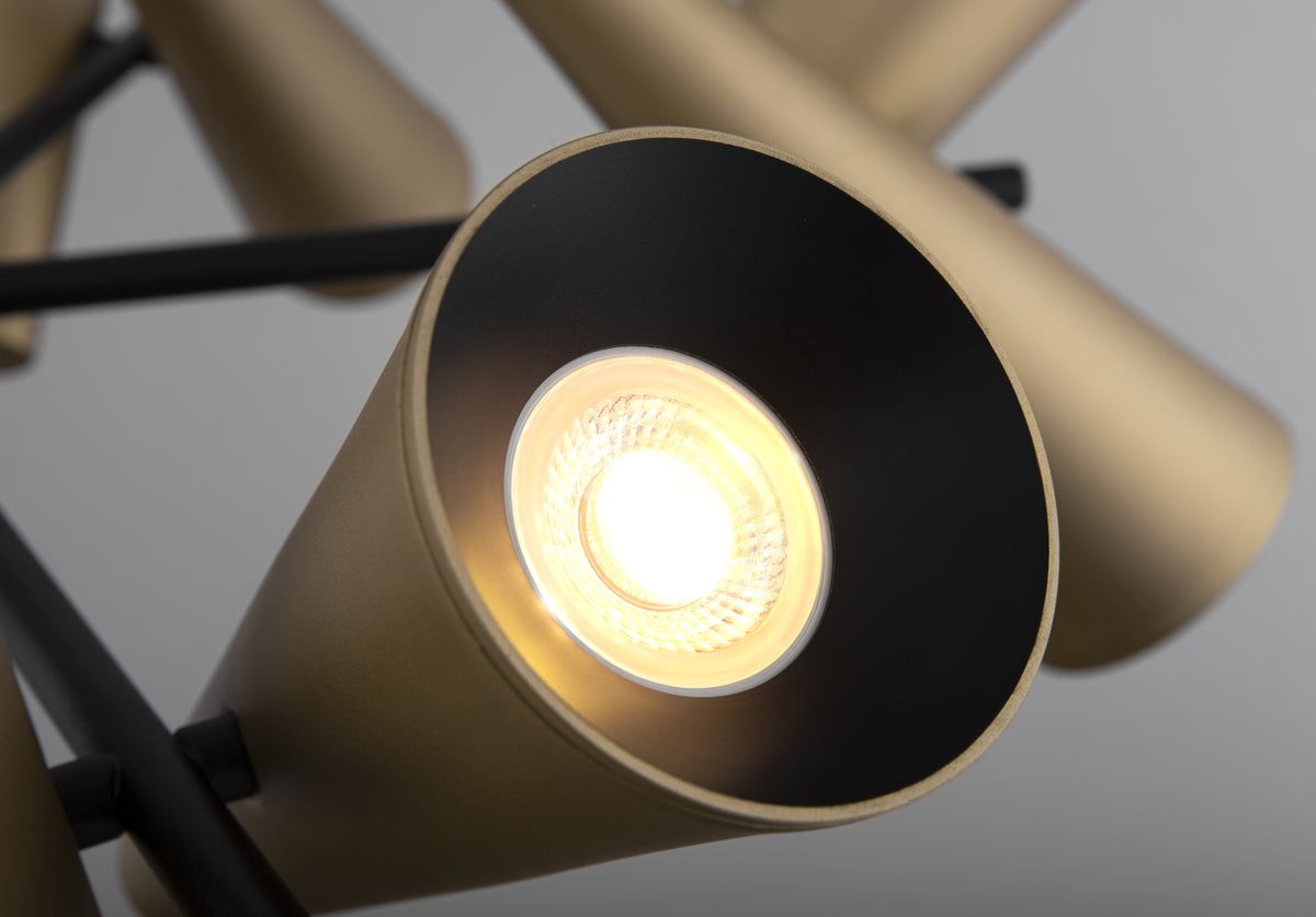 Lampa wisząca Maytoni Giro IP20 10xGU10 MOD095PL-10BS | Mosiądz