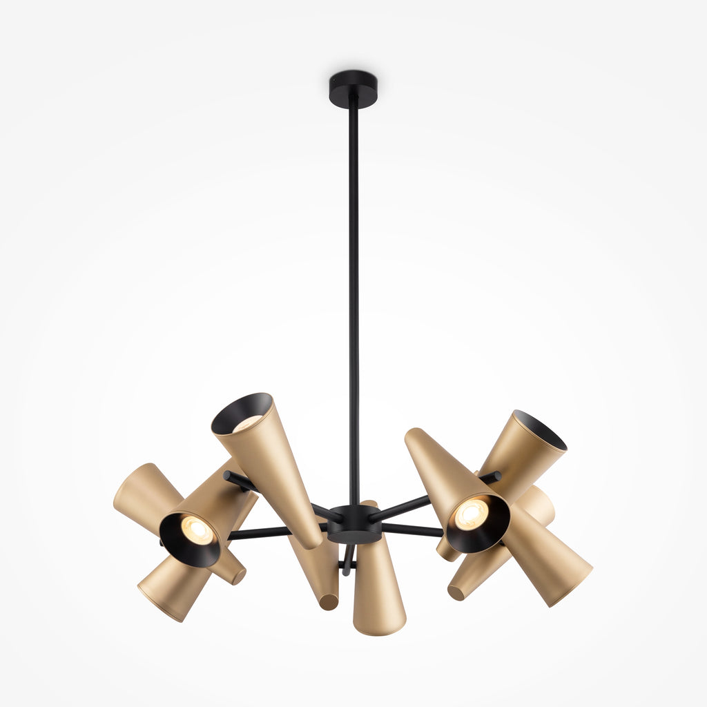 Lampa wisząca Maytoni Giro IP20 10xGU10 MOD095PL-10BS | Mosiądz