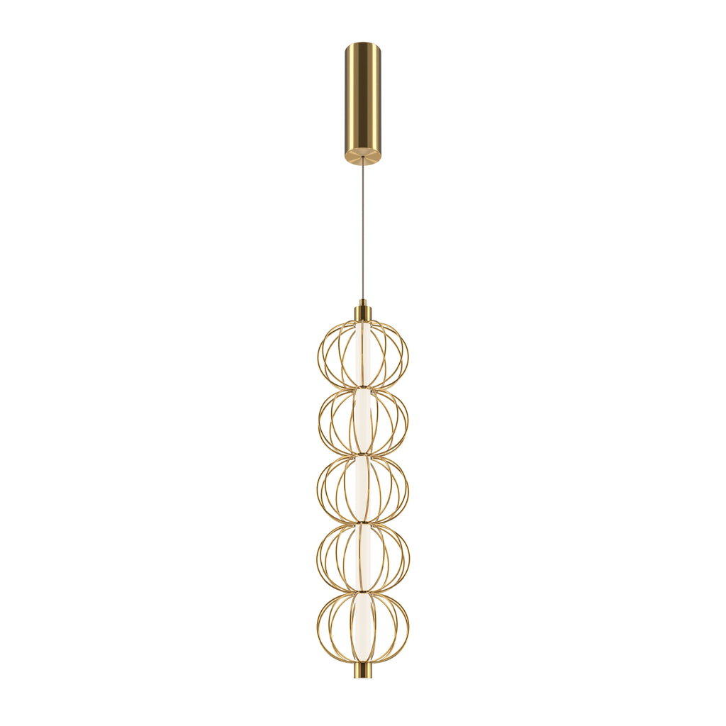 Lampa wisząca Maytoni Golden Cage IP20 x MOD216PL-L10G3K | Złoto