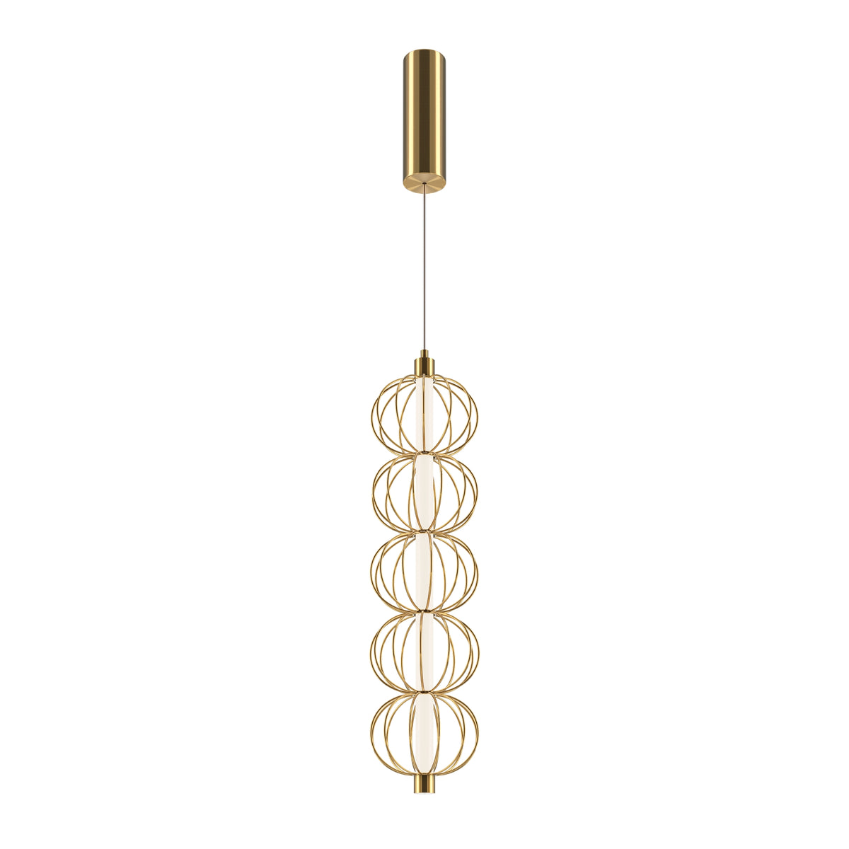 Lampa wisząca Maytoni Golden Cage IP20 x MOD216PL-L10G3K | Złoto
