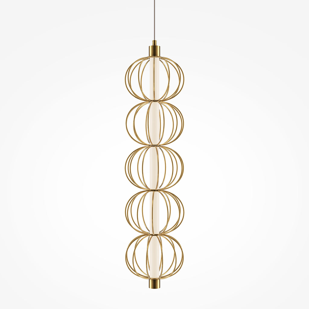 Lampa wisząca Maytoni Golden Cage IP20 x MOD216PL-L10G3K | Złoto