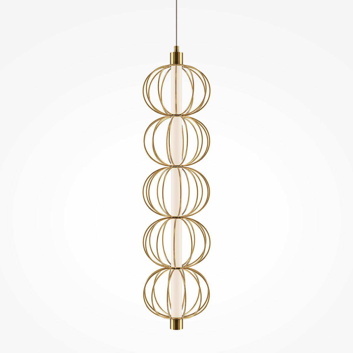 Lampa wisząca Maytoni Golden Cage IP20 x MOD216PL-L10G3K | Złoto