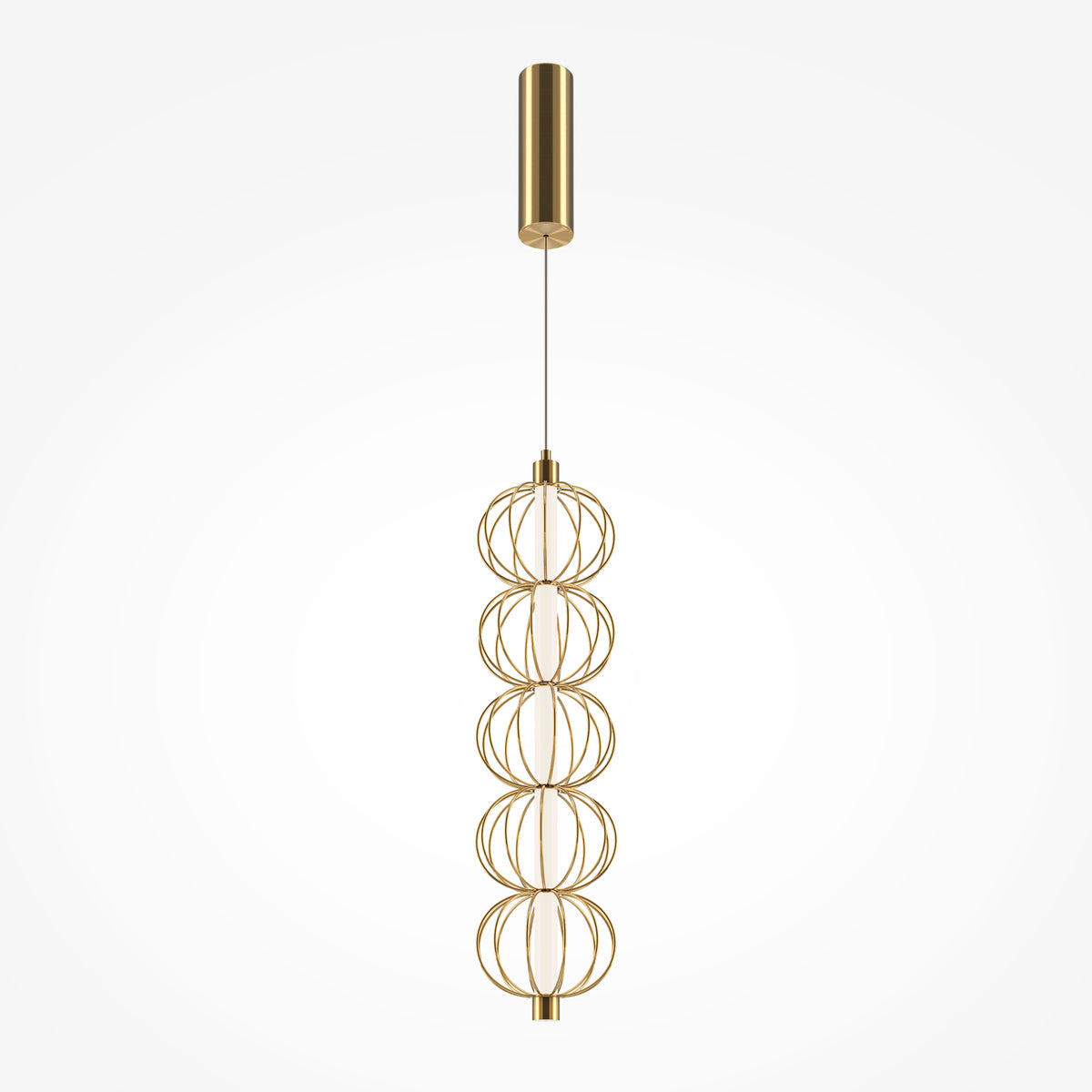 Lampa wisząca Maytoni Golden Cage IP20 x MOD216PL-L10G3K | Złoto