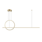 Lampa wisząca Maytoni Halo IP20 x MOD247PL-L49BSK | Mosiądz