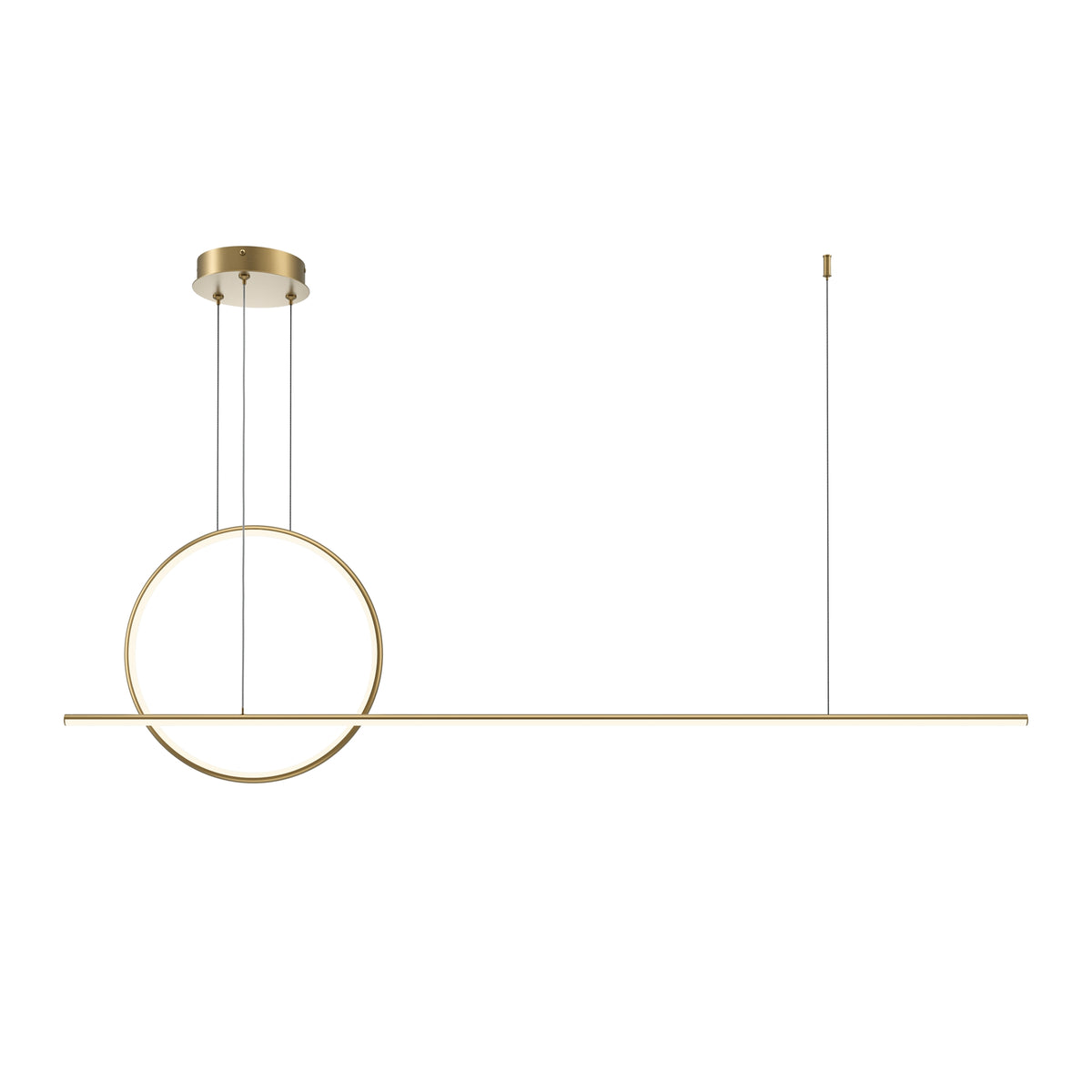 Lampa wisząca Maytoni Halo IP20 x MOD247PL-L49BSK | Mosiądz