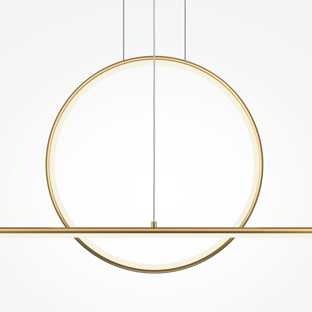 Lampa wisząca Maytoni Halo IP20 x MOD247PL-L49BSK | Mosiądz