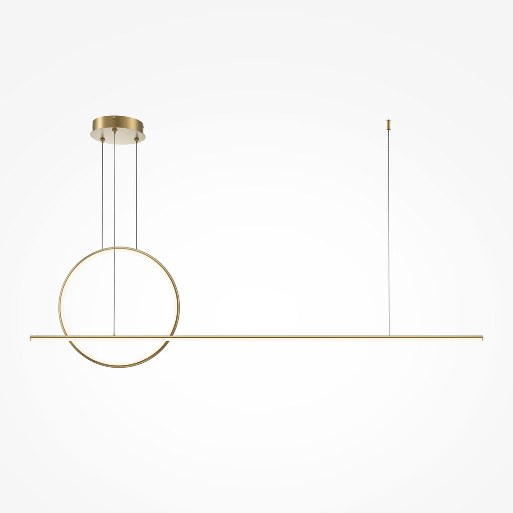 Lampa wisząca Maytoni Halo IP20 x MOD247PL-L49BSK | Mosiądz