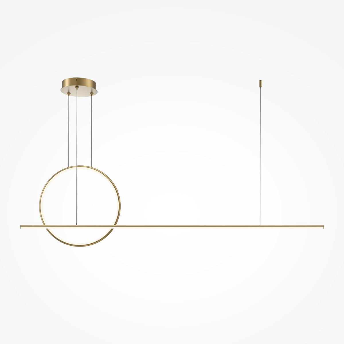 Lampa wisząca Maytoni Halo IP20 x MOD247PL-L49BSK | Mosiądz