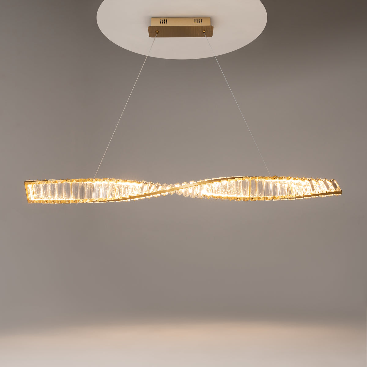 Lampa wisząca Maytoni Krone IP20 x P097PL-L28BS3K | Mosiądz