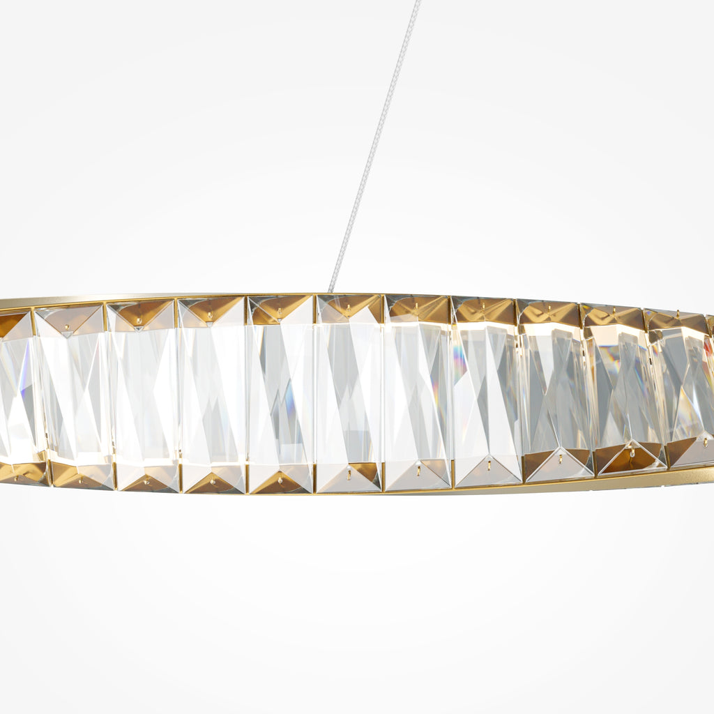 Lampa wisząca Maytoni Krone IP20 x P097PL-L28BS3K | Mosiądz