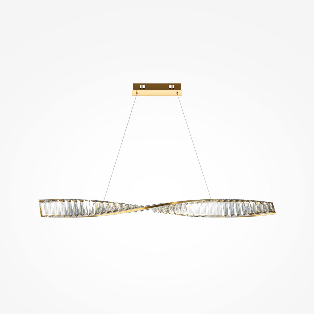 Lampa wisząca Maytoni Krone IP20 x P097PL-L28BS3K | Mosiądz
