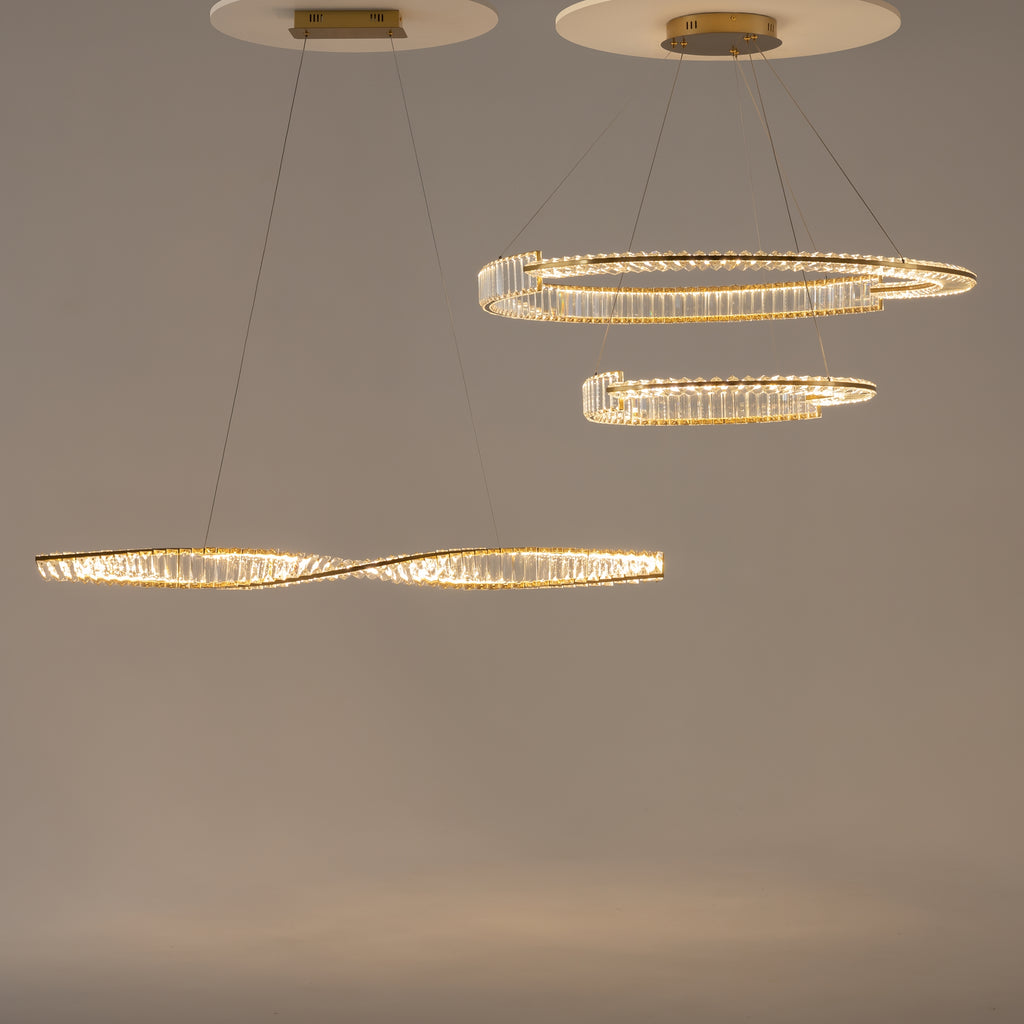 Lampa wisząca Maytoni Krone IP20 x P097PL-L36BS3K | Mosiądz