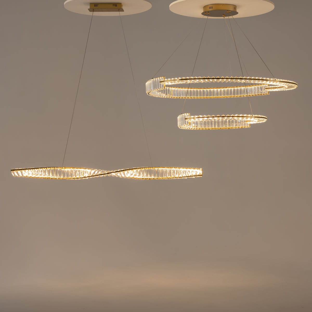 Lampa wisząca Maytoni Krone IP20 x P097PL-L36BS3K | Mosiądz