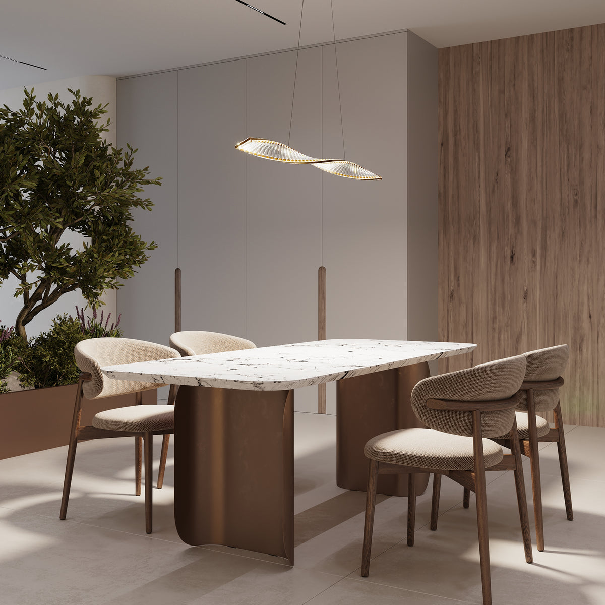 Lampa wisząca Maytoni Krone IP20 x P097PL-L36BS3K | Mosiądz