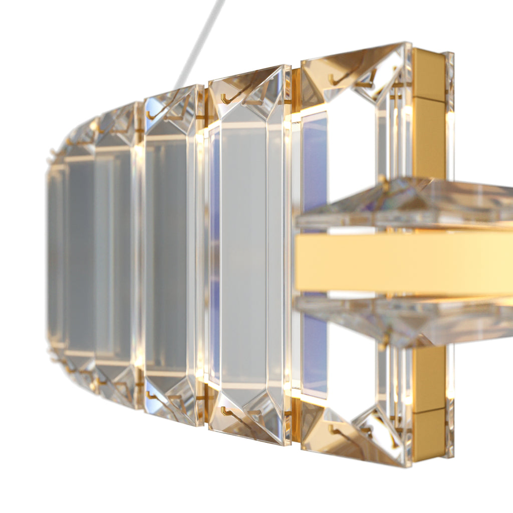 Lampa wisząca Maytoni Krone IP20 x P097PL-L36BS3K1 | Mosiądz