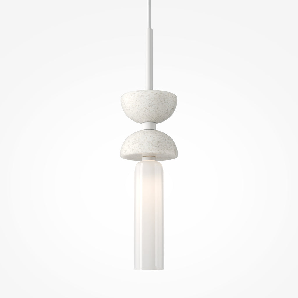 Lampa wisząca Maytoni Kyoto IP20 1xG9 MOD178PL-01W | Biały