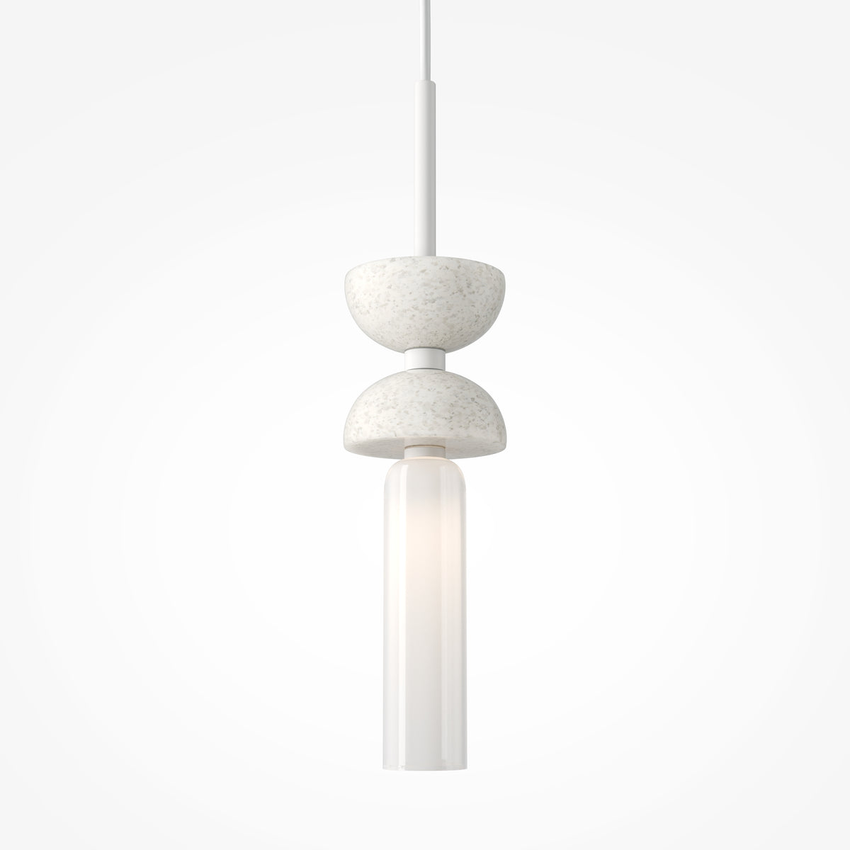 Lampa wisząca Maytoni Kyoto IP20 1xG9 MOD178PL-01W | Biały