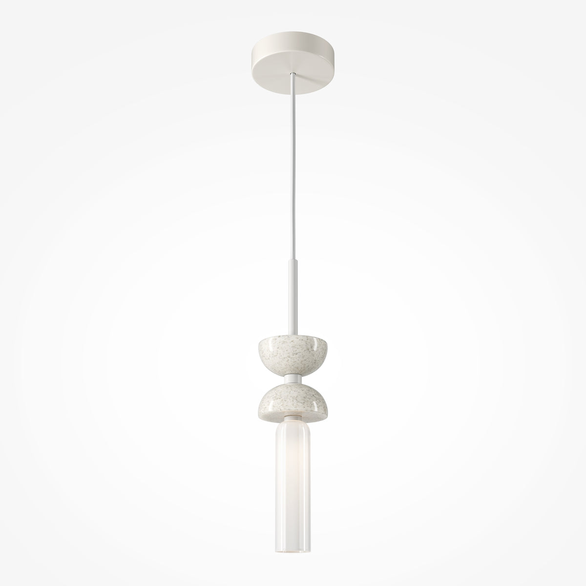 Lampa wisząca Maytoni Kyoto IP20 1xG9 MOD178PL-01W | Biały