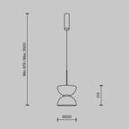 Lampa wisząca Maytoni Kyoto IP20 x MOD178PL-L11W3K | Biały