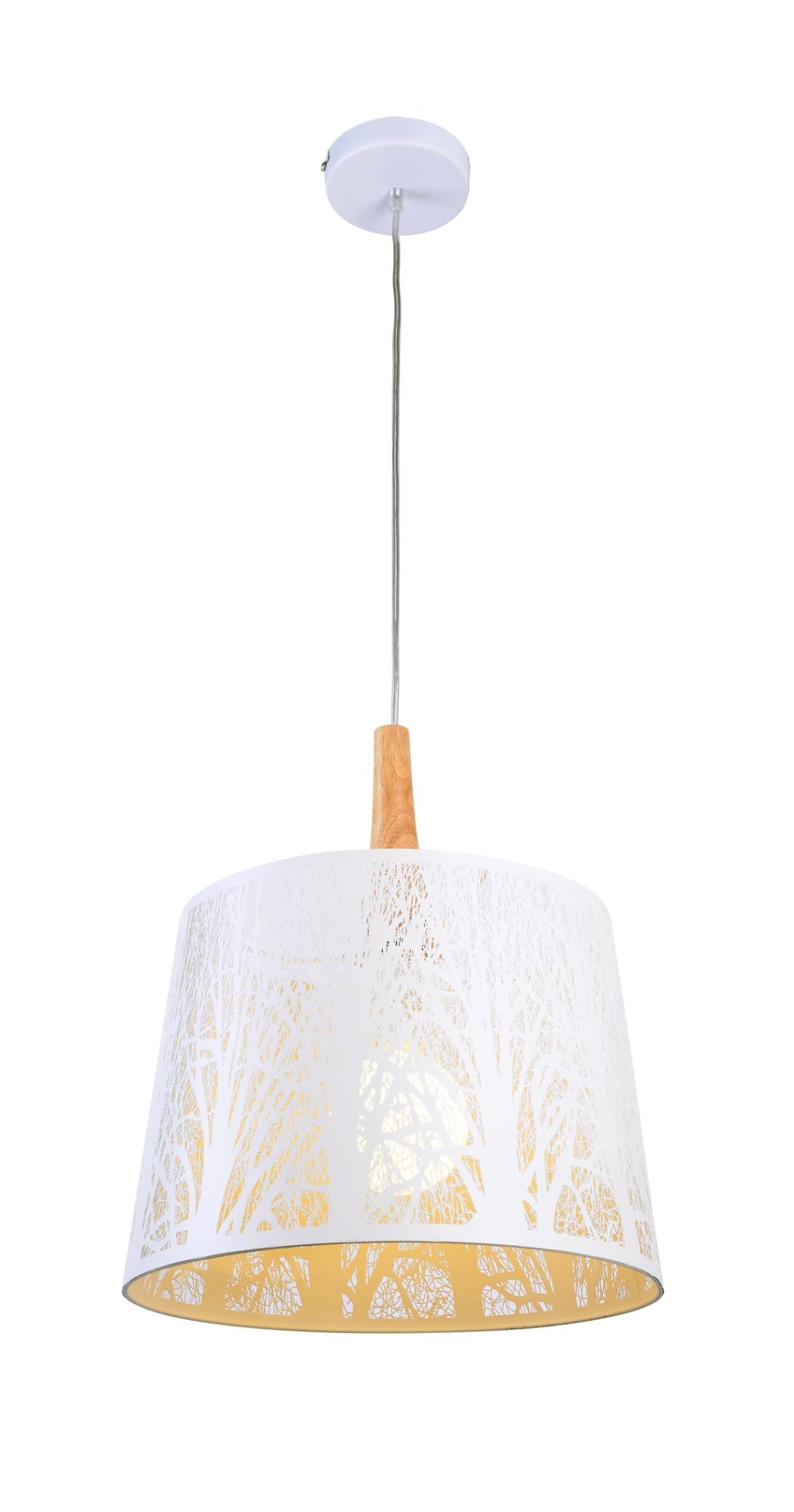 Lampa wisząca Maytoni Lantern IP20 1xE27 MOD029-PL-01-W | Biały