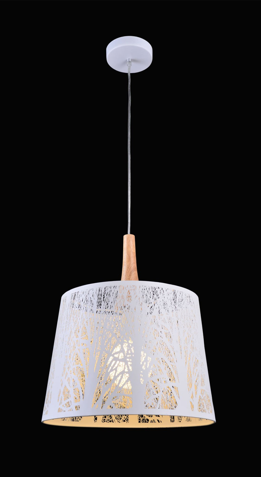 Lampa wisząca Maytoni Lantern IP20 1xE27 MOD029-PL-01-W | Biały
