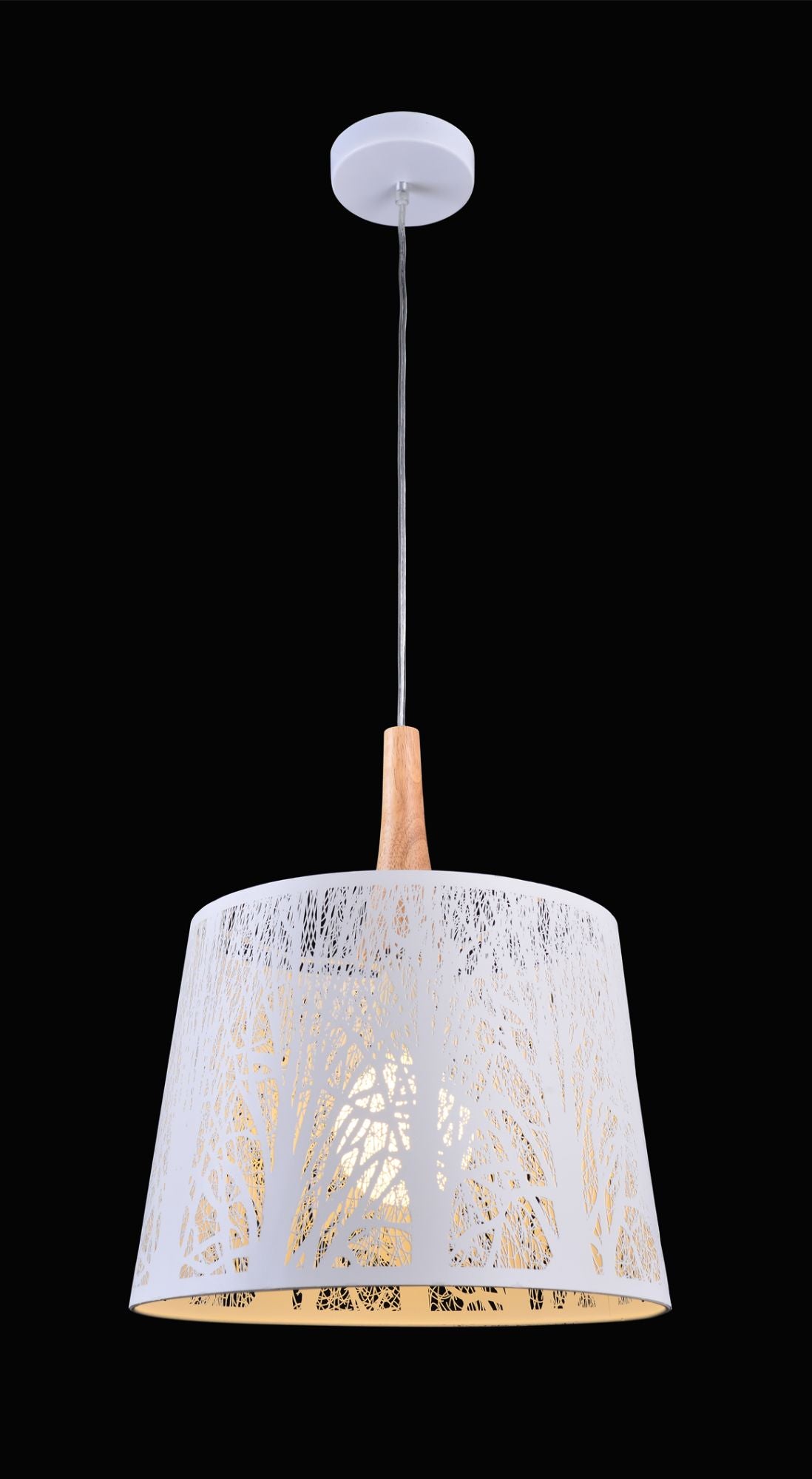 Lampa wisząca Maytoni Lantern IP20 1xE27 MOD029-PL-01-W | Biały