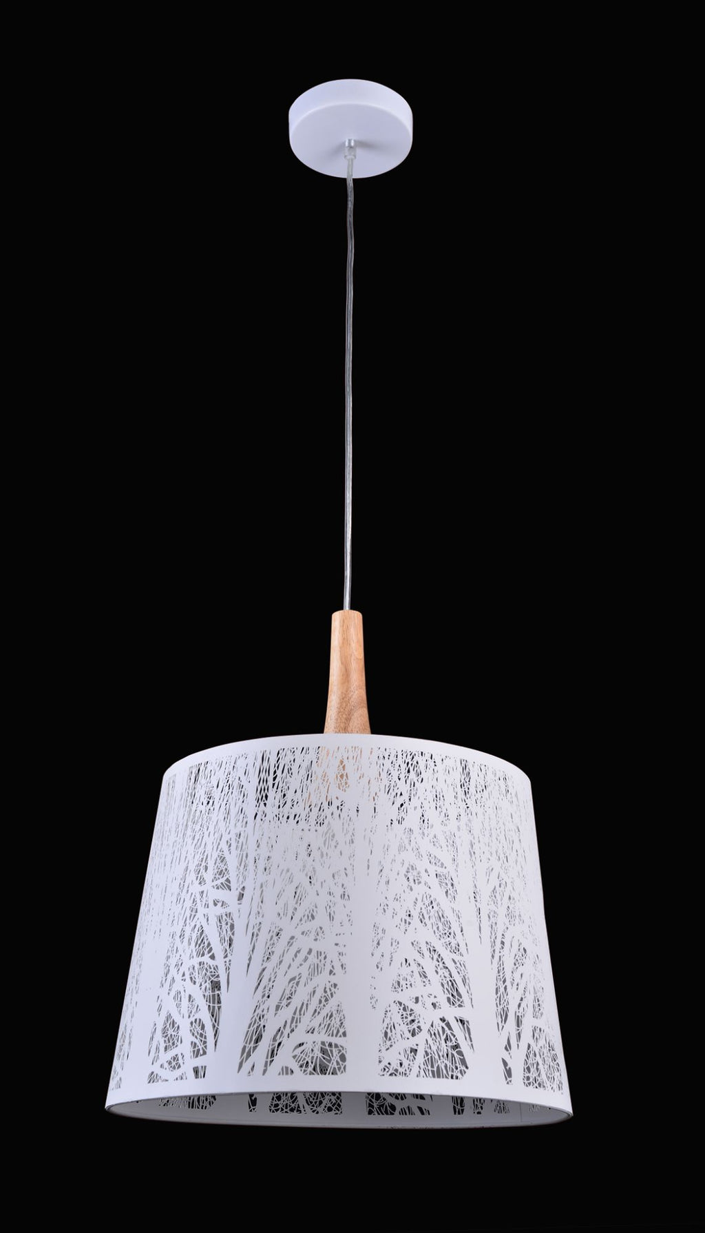 Lampa wisząca Maytoni Lantern IP20 1xE27 MOD029-PL-01-W | Biały