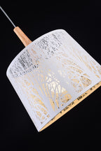 Lampa wisząca Maytoni Lantern IP20 1xE27 MOD029-PL-01-W | Biały