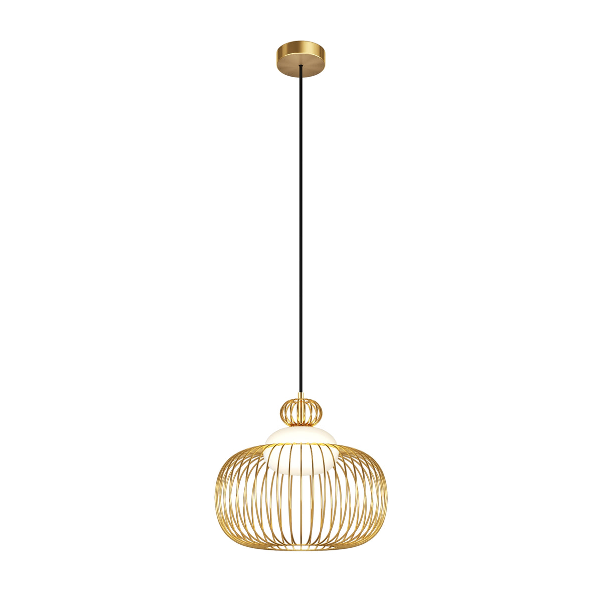 Lampa wisząca Maytoni Levitation IP20 1xG9 MOD376PL-01G | Mosiądz