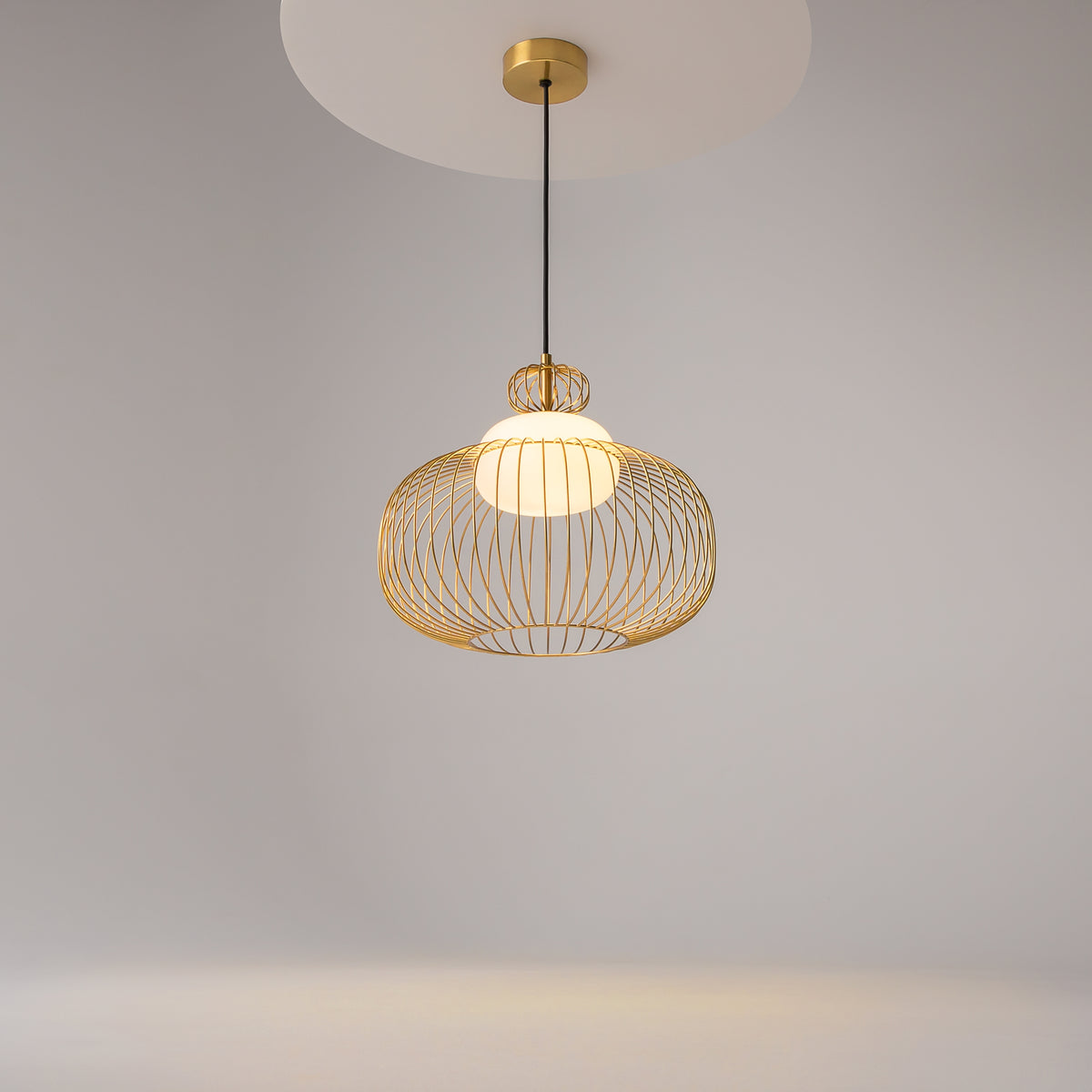 Lampa wisząca Maytoni Levitation IP20 1xG9 MOD376PL-01G | Mosiądz