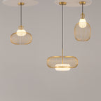 Lampa wisząca Maytoni Levitation IP20 1xG9 MOD376PL-01G | Mosiądz