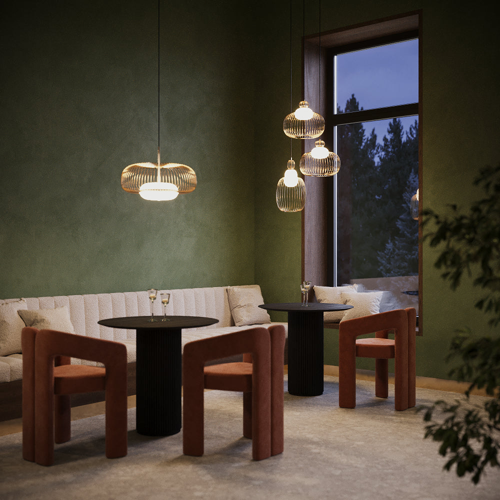 Lampa wisząca Maytoni Levitation IP20 1xG9 MOD376PL-01G | Mosiądz